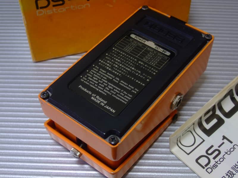 初年度 1978 日本製 Japan BOSS DS-1 Distortion The First Year 1978 7700 Boss DS-1 Distortion w/ Original Box | Reverb