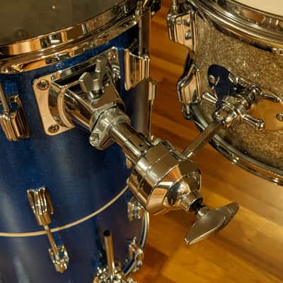 Rogers Cocktail Drum 24x15 1965 Blue Sparkle image 3