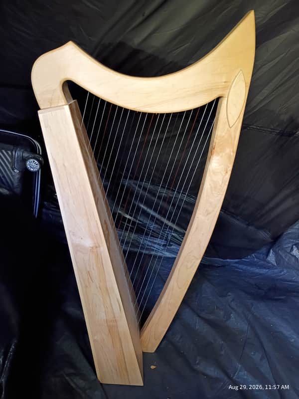 Sylvan 26 string lap harp 2003 image 1
