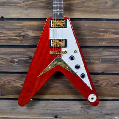 Hamer Korina Vector built for Bill Kaman, 1 of 2 in this color image 1