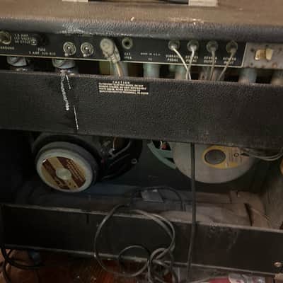 Fender Pro Reverb 2-Channel 40-Watt 2x12" Guitar Combo 1972 Silverface image 2