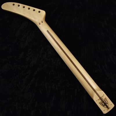 Musikraft - Replacement Banana Guitar Neck - Rock Maple - 1-11/16" Nut Width image 4