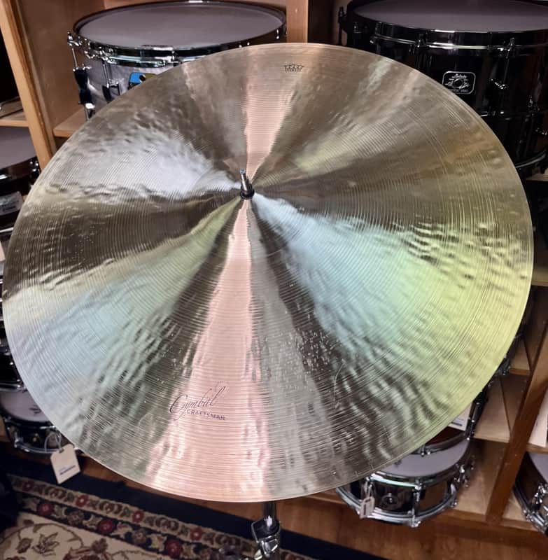 Demo of Exact Cymbal - Cymbal Craftsman 21” Hand Made Ride - 2239g image 1