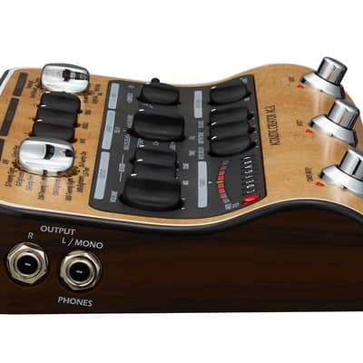 Zoom AC-3 Acoustic Creator, Acoustic DI with Tone Restoration, Acoustic Modeling, 9 effects, Compression, Tuner, Reverb, EQ, and Anti-Feedback image 3