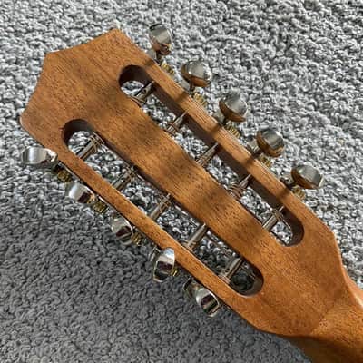 10 String Acoustic Electric Guitar, Solid Red Top Pine Body, Rosewood Fingerboard Neck image 14