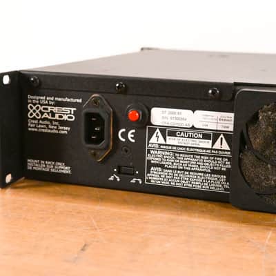 Crest Audio CD-1500 2-Channel Power Amplifier CG01Z4J image 9