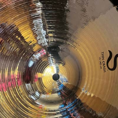 (MINT) Zildjian 16" S Series Thin Crash Cymbal - Brilliant image 2