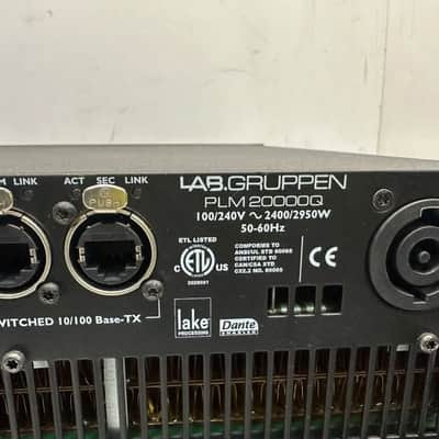 LAB GRUPPEN PLM 20000Q 4-Channel Powered Loudspeaker Amplifier #200 (ONE) THS image 14