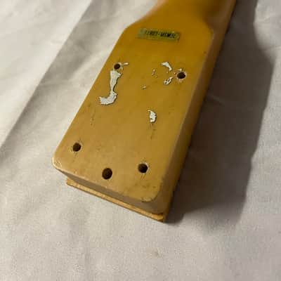 Vantage 24 Fret Electric Guitar Neck MIK Korea 1990s Maple image 7