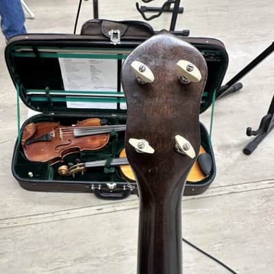 Gibson UB-3 Antique 1930s Ukulele Banjo Uke Sunburst Original Case image 9