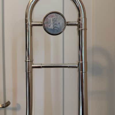 King 3B Professional Trombone, 1970's - Silver-Plated image 4