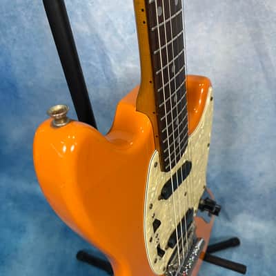 Fender Japan MG-73 CO Mustang Reissue Capri Orange MIJ image 7