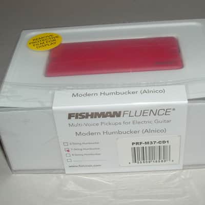 Fishman Fluence PRF-M37-CD1 7 String Modern Humbucker Ceramic 3 Voices (Red) image 1