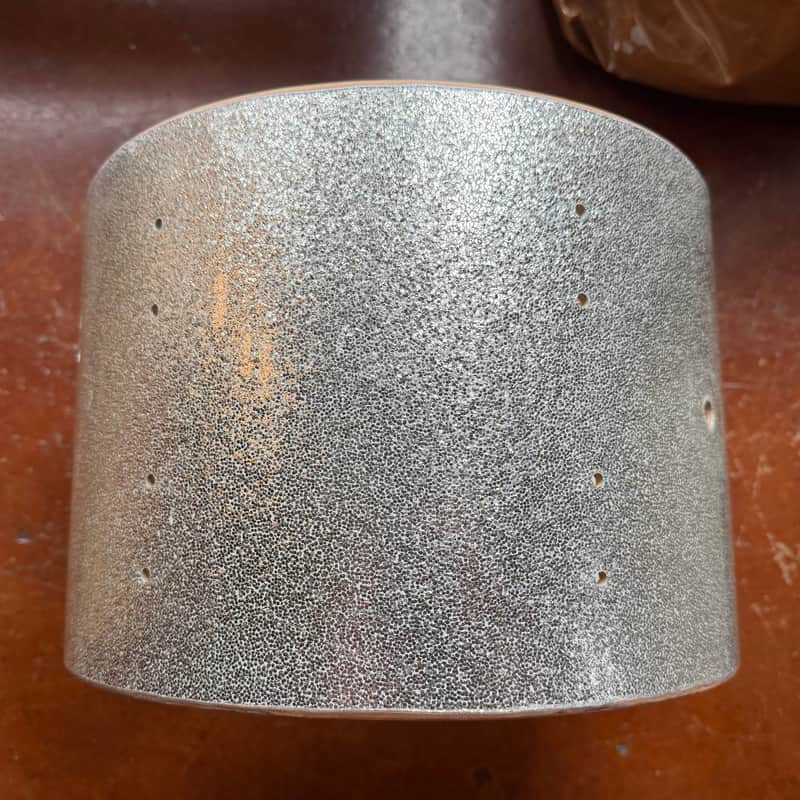 Camco Oaklawn 13x9 Aristocrat Silver Sparkle Tom Shell (1960s) image 1
