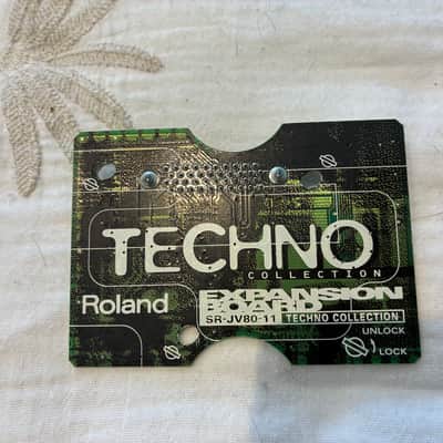 Roland SR-JV80-11 Techno Collection Expansion Board 1990s - Green