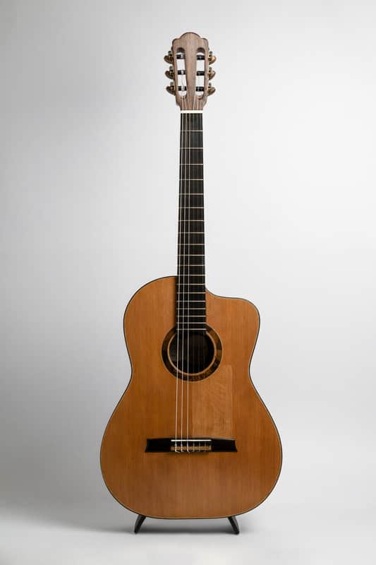Made to order Handmade Guitar Crossover Solid Woods Brazil French Polish image 1