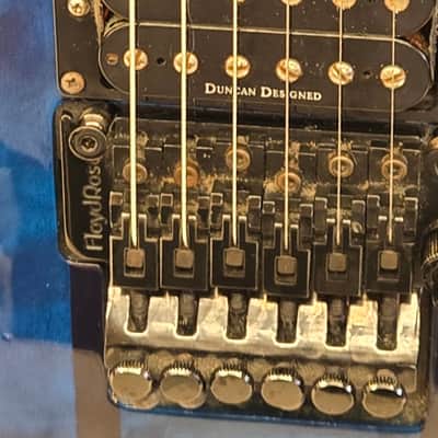 B.C.Rich Mockingbird ST 2008 Blue Electric Guitar Floyd/Dimarzio Ready To Play image 7