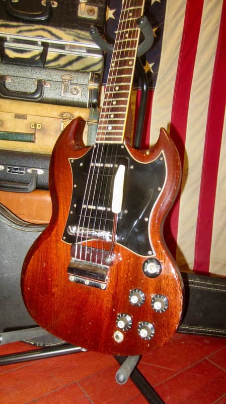 1969 Gibson SG Special Cherry Red w/ Original Case image 1