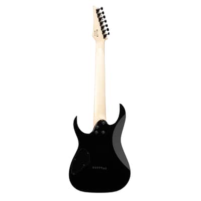 Ibanez GRG7221QATKS Gio Series 7 String Electric Guitar (Quilted Maple Black) image 4