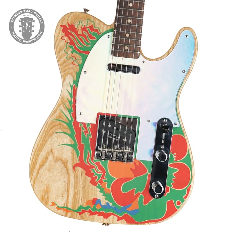 2020 Fender Jimmy Page Telecaster Natural Dragon