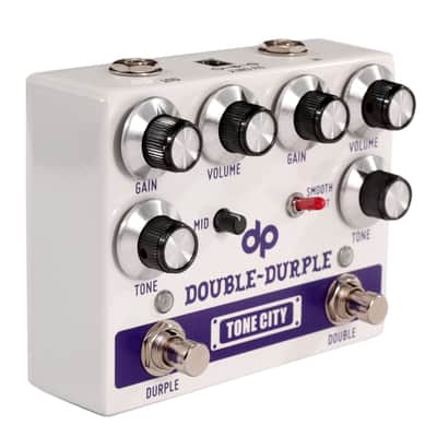 Tone City DOUBLE DURPLE Peter "DANISH PETE" HONORÉ Dual Overdrive Pedal image 2