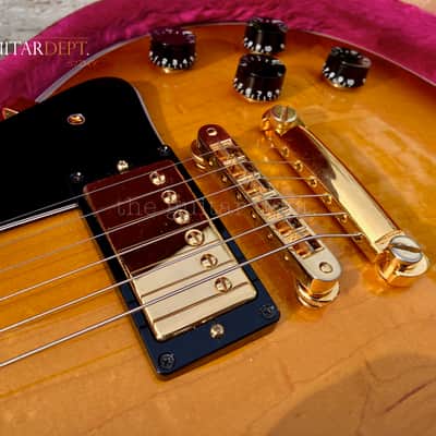✮INCREDIBLE✮DREAM Vintage 1999 Gibson Les Paul Custom✮HONEYBURST✮OHSC✮TIMEWARP ! image 6