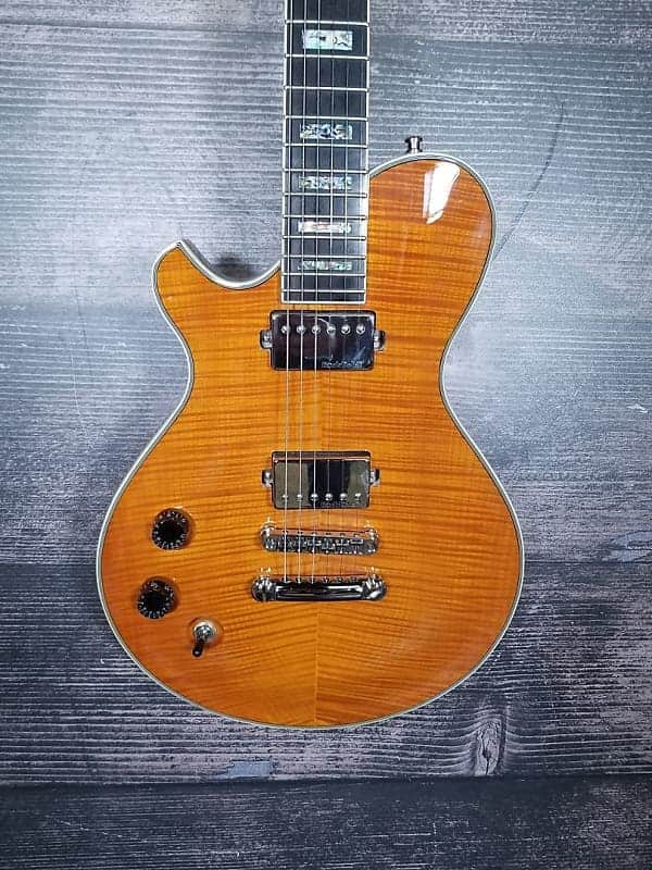 Michael Kelly Patriot Custom "Trans Amber" Color - Left Handed image 1