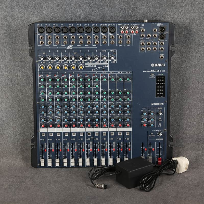 Yamaha MG166C-USB Analogue Mixer - 2nd Hand image 1