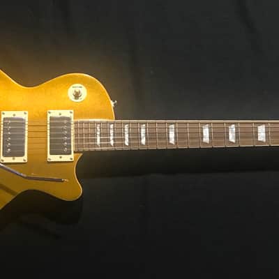 Agile AL-2000 Goldtop w/Floyd Rose image 1