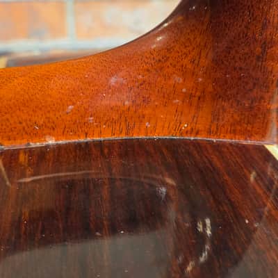 Vintage Japan 1970s S. Yairi 9110 SYairi Dreadnought Acoustic Natural - Top Splice Repair & GREAT Sound! image 13