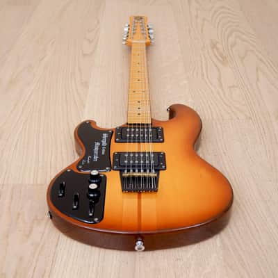 1985 Shergold Custom Masquerader Left Handed 12 String Electric Guitar 100% Original UK Made image 9