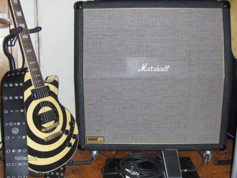 Marshall Very Rare 1960AZW 4x12 Slant Cabinet - Zakk Wylde (JCM