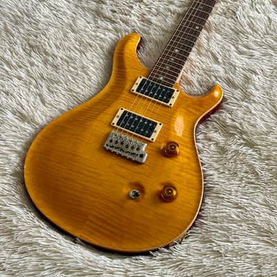 1996 PRS CE 24 Vintage Yellow Electric Guitar image 4