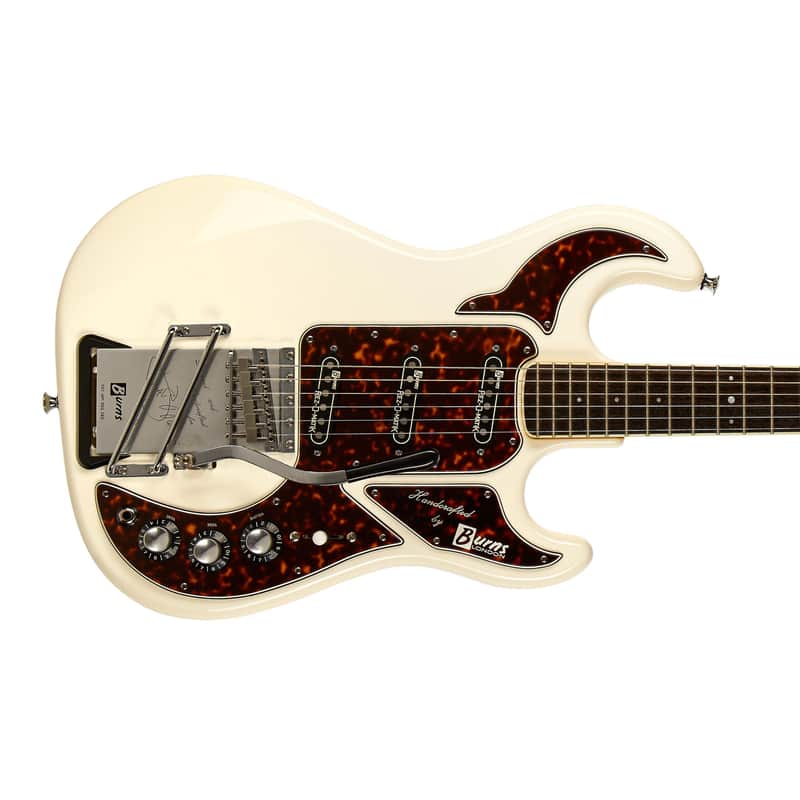 Burns "The Marvin" 40th Anniversary Edition White (Pre-Owned, 2004, EC+) #0150 image 1