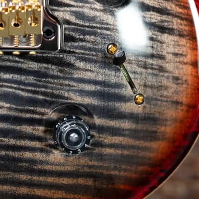 PRS Studio 22 10-Top Electric Guitar - Charcoal Cherry Burst with Hardshell Case - Demo image 12