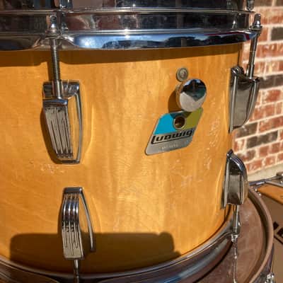 Ludwig Thermogloss Drum Set 1970’s - Maple image 5