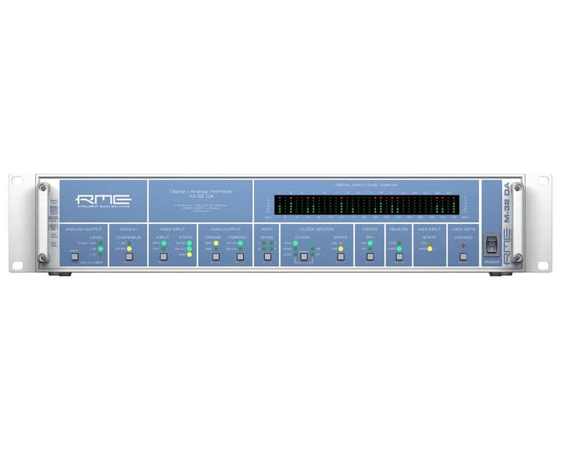 RME M-32 DA Hi-Precision 192kHz 32-Channel MADI / ADAT to Analog Converter image 1