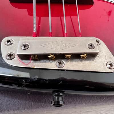 Hofner 185 Artist Bass 1962 - 1980 - Redburst image 12