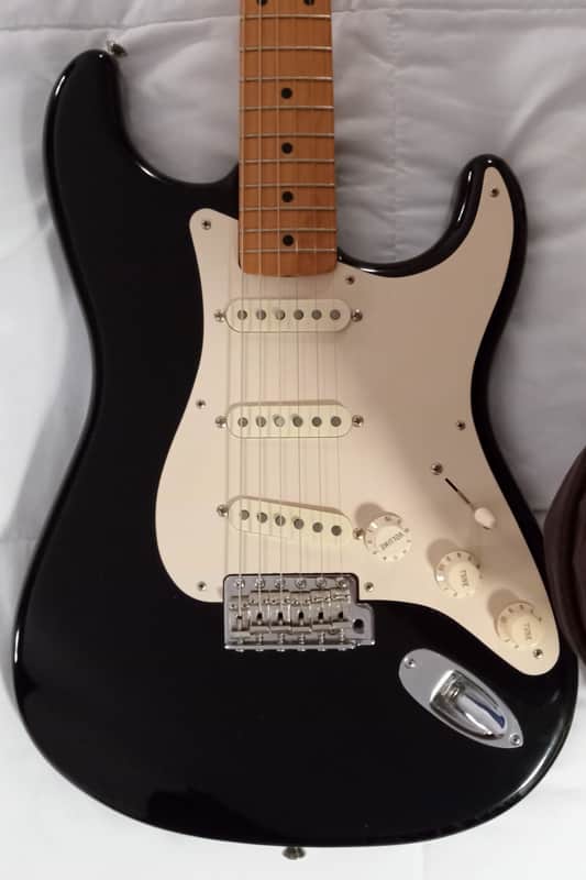 2010 Fender Classic Series '50s Stratocaster - Black - Gorgeous image 1