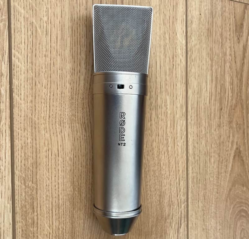 RODE NT2 Large Diaphragm FET Condenser Microphone 1990s - Nickel No.1 image 1