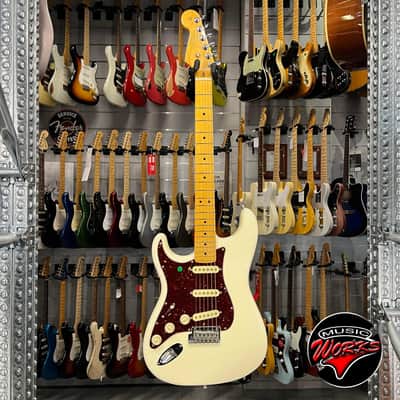 Fender   American Professional 2 Ii Stratocaster Lh Left Handed Mancina Olympic White image 2