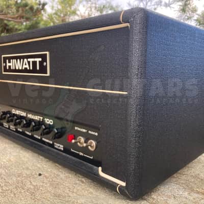 HIWATT DR-103 CUSTOM 100 VALVE HEAD 1982 *A CLASSIC!* in VGC image 9