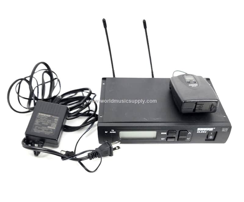Shure USED Shure ULXS Body Pack Sys. with Rec., body pack trans., 2x antenna, and power supply image 1