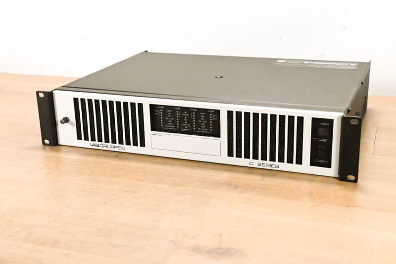 Lab Gruppen C 48:4 4800W 4-Channel Power Amplifier CG015P2 image 1