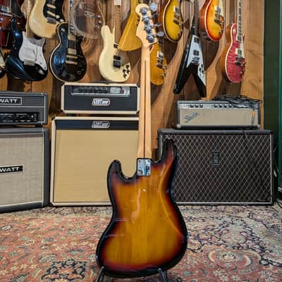 Squier Vintage Modified Jazz Bass Fretless 2007 - 2018 - 3-Color Sunburst image 4