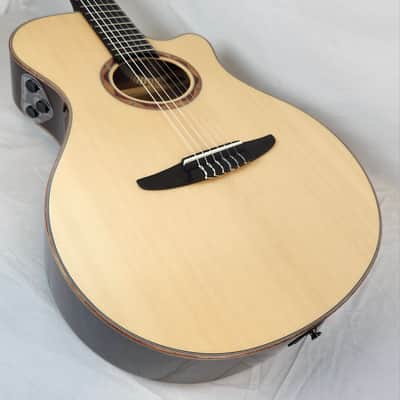 Yamaha NTX3 All Solid Cutaway Acoustic-Electric Nylon String Guitar, MIJ, W/Case image 7