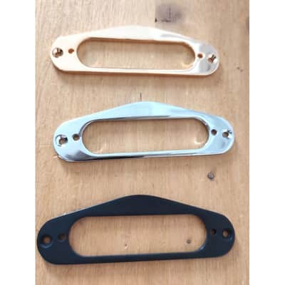 Chrome Metal Pickup Mounting Ring for Stratocaster image 3