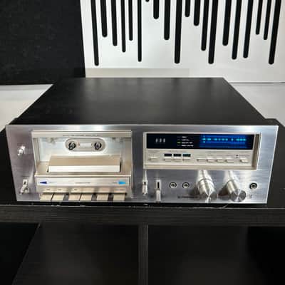 Pioneer CT-F750 4-Track Stereo Cassette Tape Deck 1979 - 1981 - Silver image 3