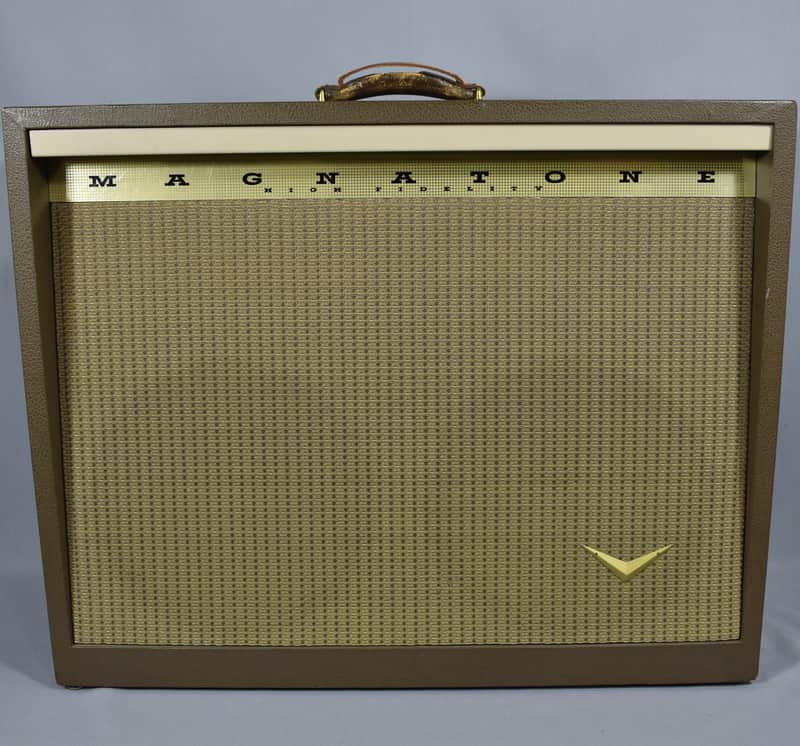 Magnatone Model 260A Custom 200 Series 2-Channel 35-Watt 2x12" Guitar Combo with Mellow / Bright Switches image 1