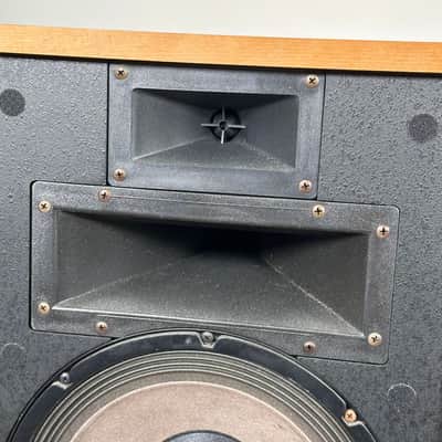 Vintage Klipsch Heresy II Pair Home Audio Loudspeakers image 4